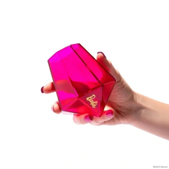 BARBIE™ X DRAGON GLASSWARE® DREAMHOUSE™ DIAMOND GLASSES
10 oz Gold/Pink - Picture 4 of 7